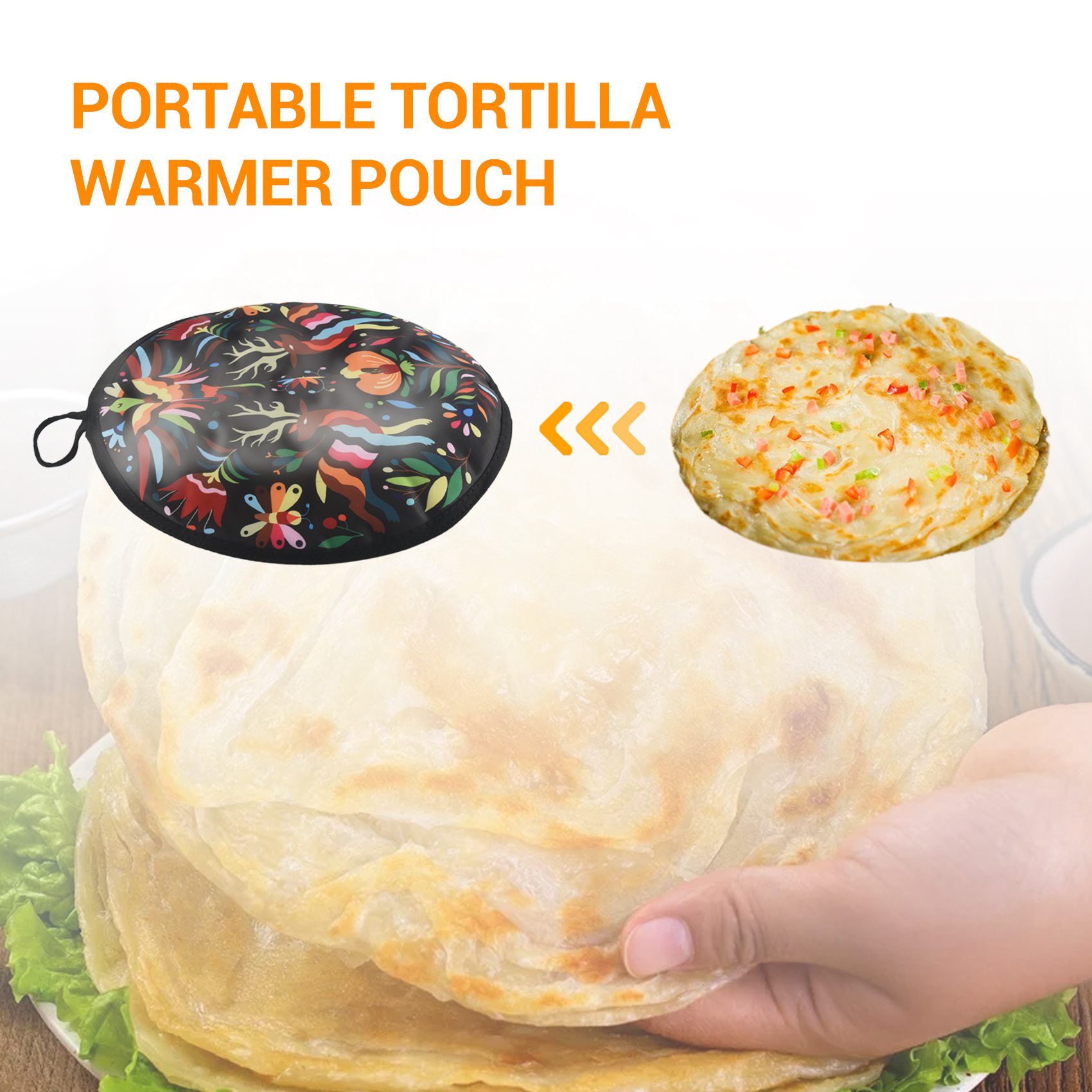 حقيبة قماشية مقاس 12 بوصة للبو - مراجعة Tortilla Warmer Cloth وسعره