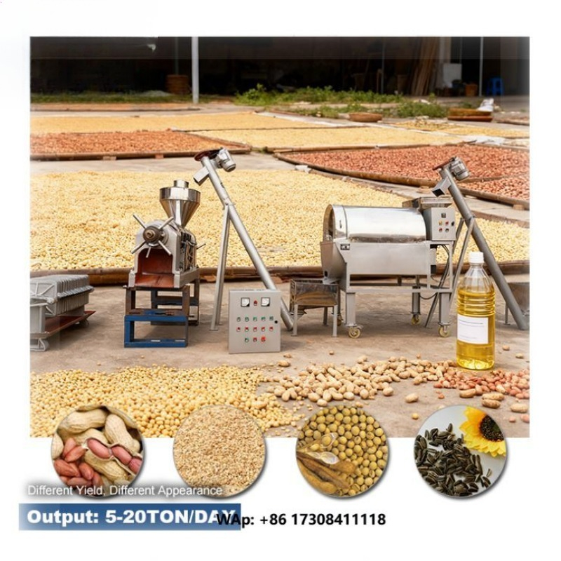 آلة ضغط ومعالجة الزيوت عالية ا - مراجعة Home Cooking Oil وسعره